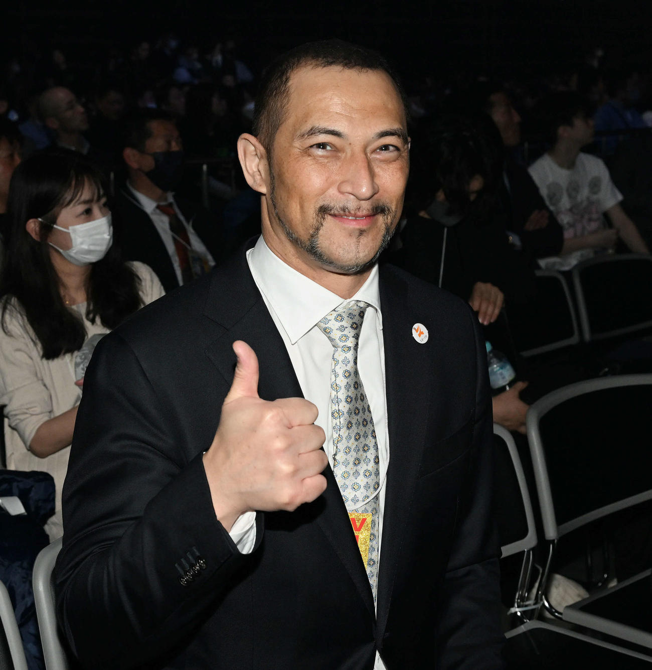 室伏広治スポーツ庁長官（2023年4月撮影）