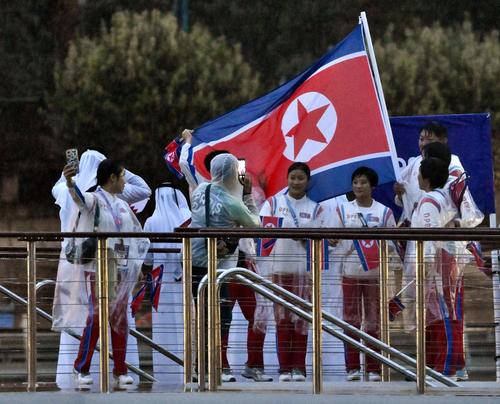 북한만 2회 입장한 황당 무계인 개회식」파리 올림픽에서 한국을 「북한」이라고연합 뉴스가 비판 - 올림픽 일반 - 파리 올림픽 2024 사진 뉴스 : 일간 스포츠