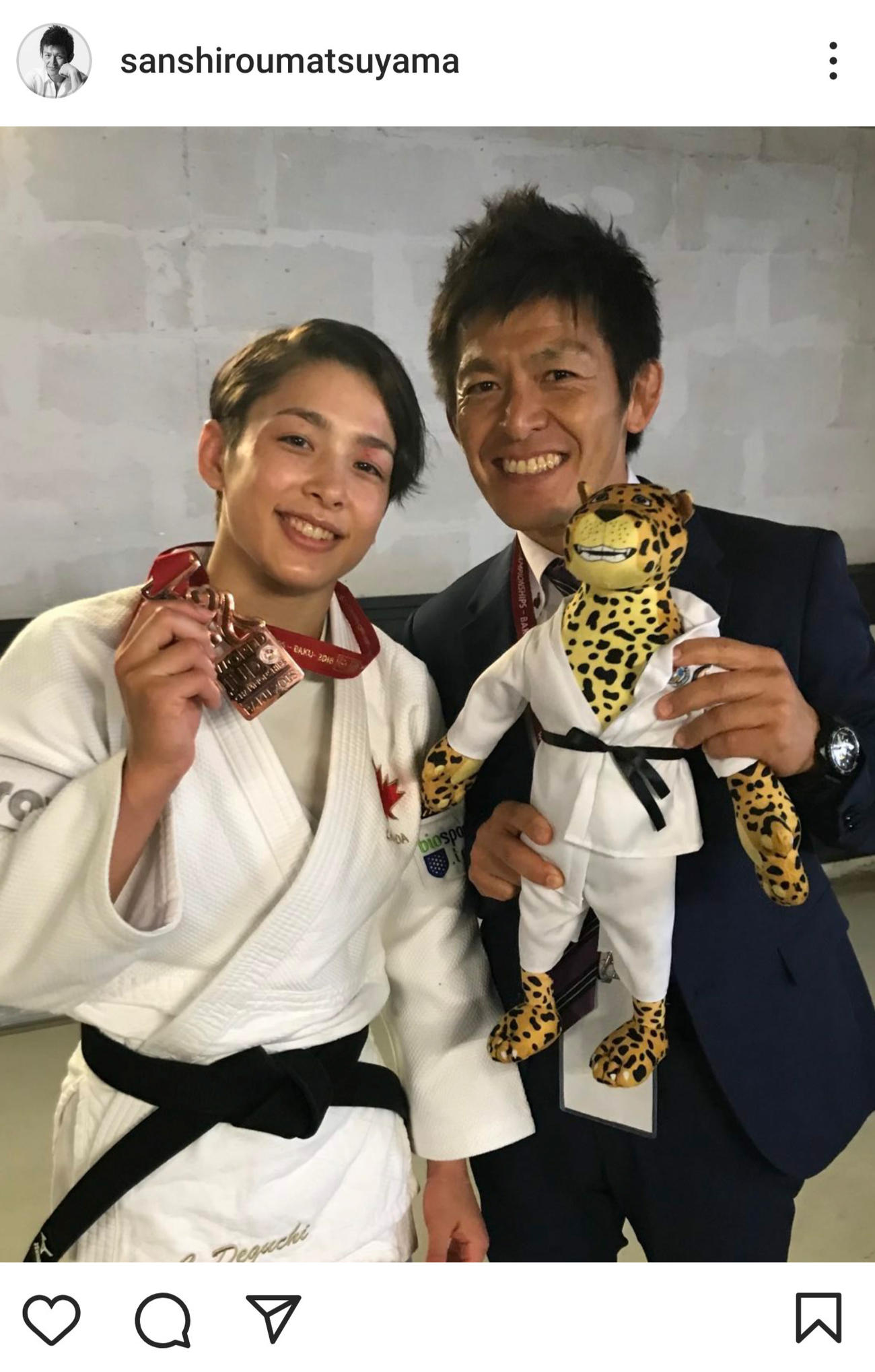 松山三四朗のインスタグラムから