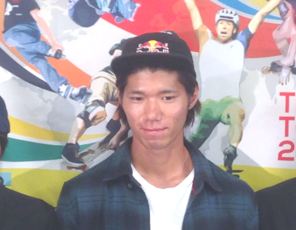 東京五輪スケートボード・ストリートを解説した瀬尻稜さん（15年9月撮影）