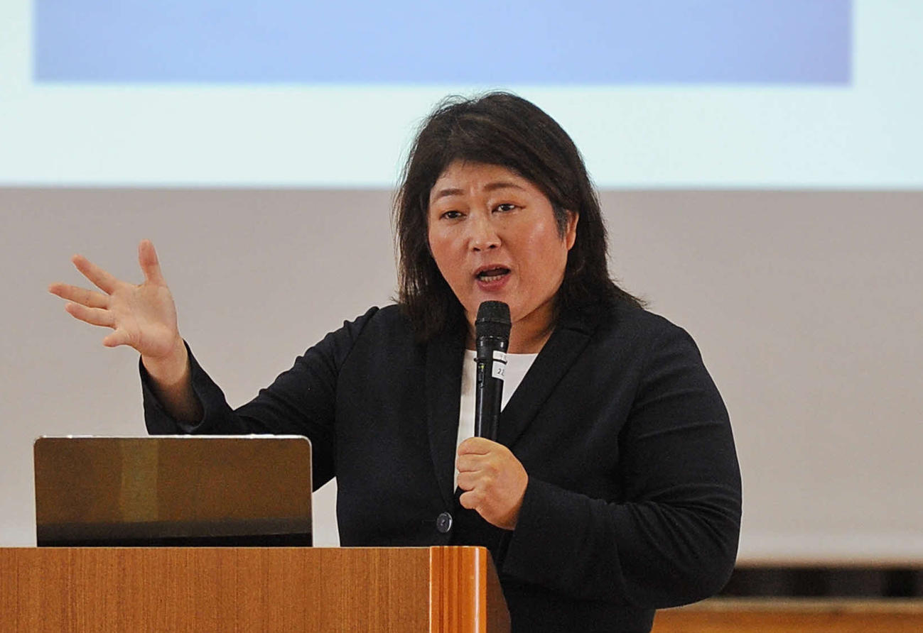 溝口紀子氏（2023年6月撮影）