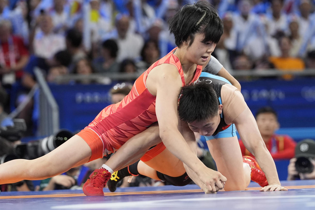 藤波は準決勝も圧勝し、金メダルに王手（AP）