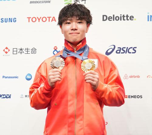 体操団体金の岡慎之助「ロスで連覇」橋本大輝「気持ちの整理つけてロスに」DayDay．で抱負