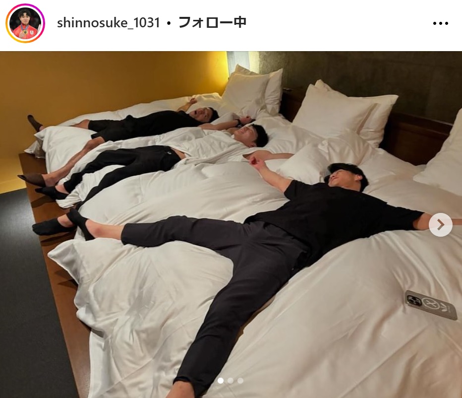 岡慎之助のインスタグラムから