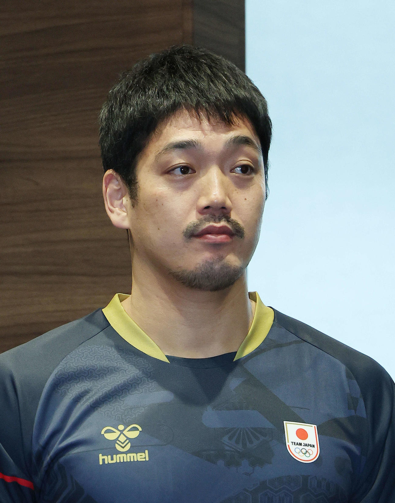 パリ五輪ハンドボール男子日本代表に選ばれた笠原（撮影・河田真司）