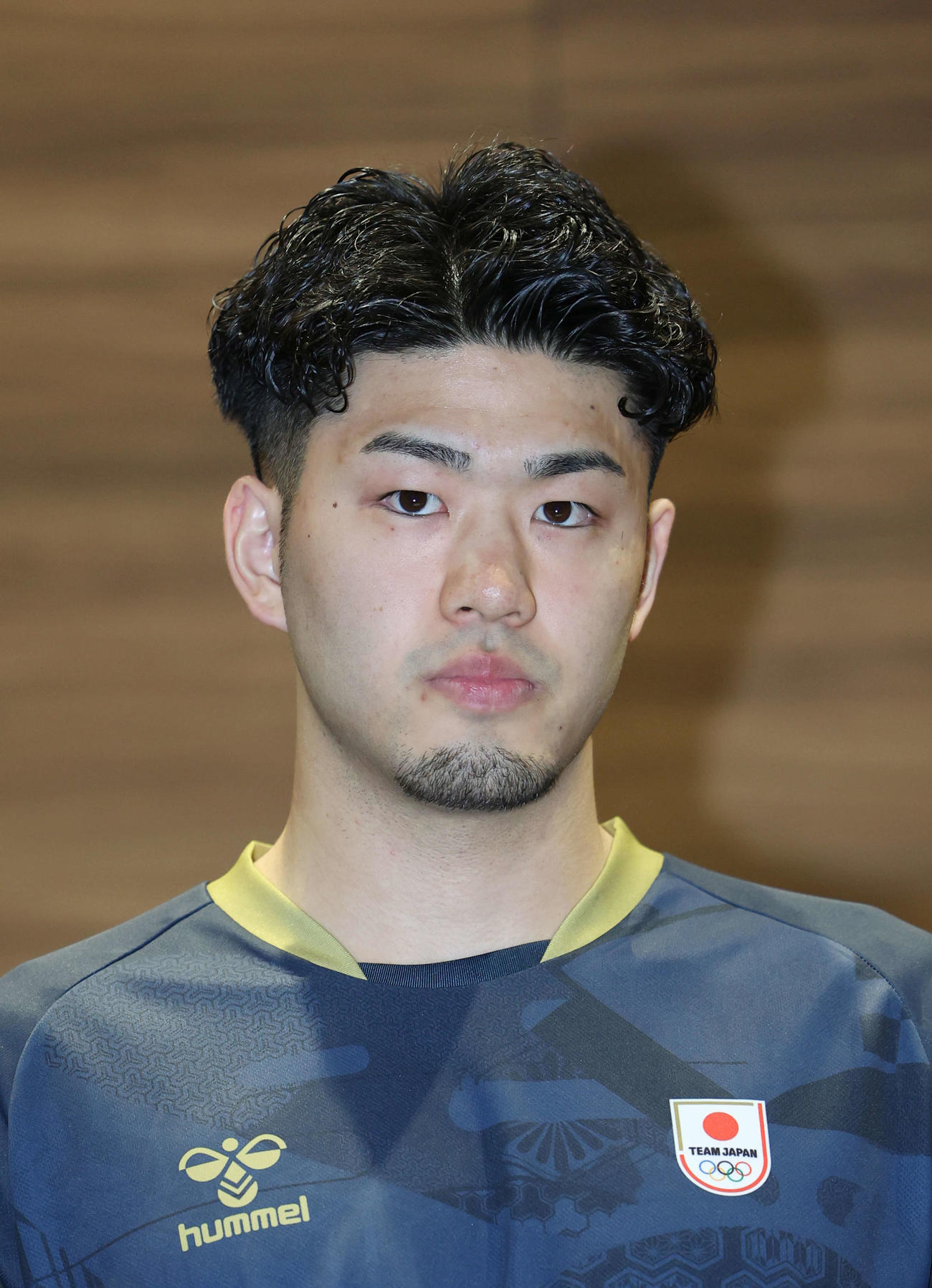 パリ五輪ハンドボール男子日本代表に選ばれた桜井（撮影・河田真司）