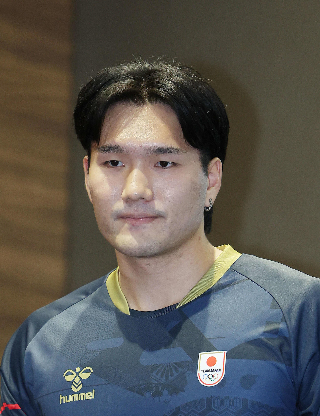 パリ五輪ハンドボール男子日本代表に選ばれた吉田（撮影・河田真司）
