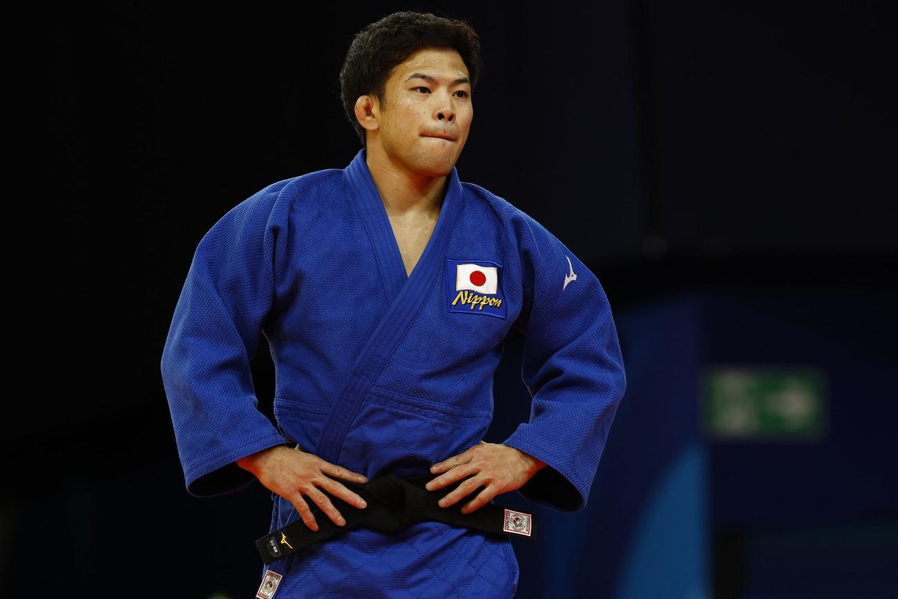 男子60キロ級準々決勝で敗れた永山竜樹（ロイター）