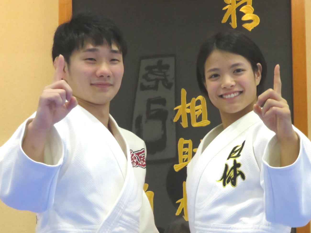 森和輝さん（左）と阿部詩（2021年撮影）