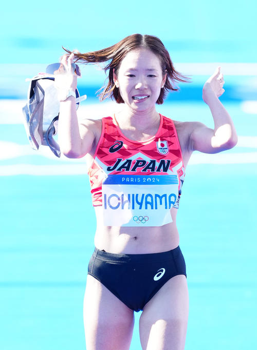 女子マラソンで51位となった一山（撮影・江口和貴）