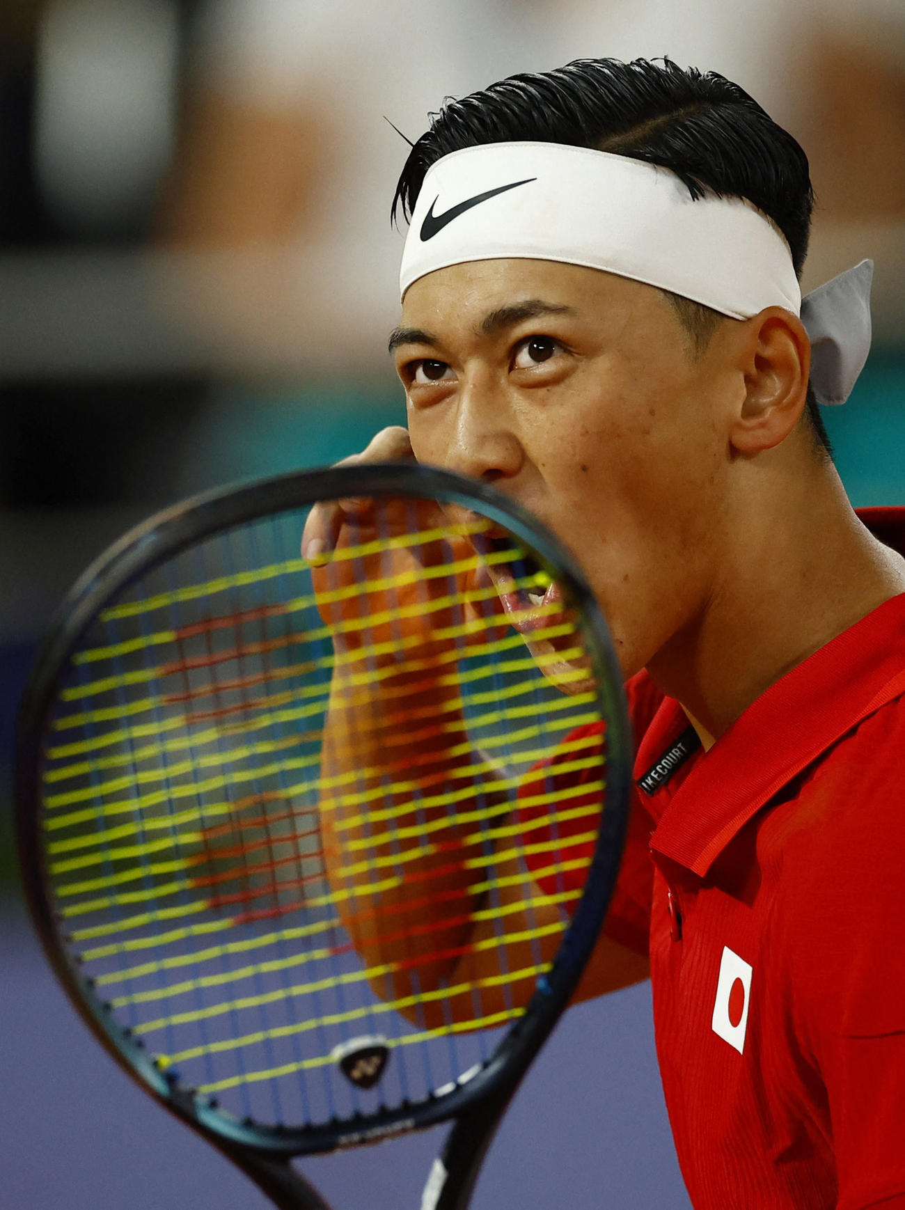 男子シングルス決勝　金メダルを獲得した小田凱人（ロイター）