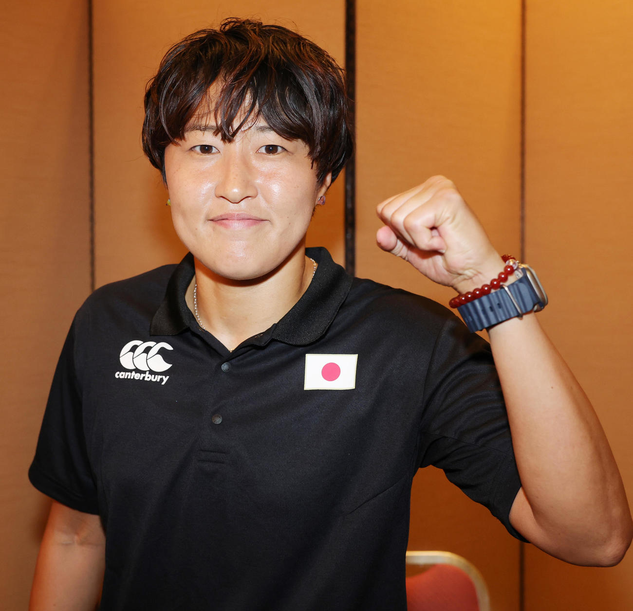 パリ五輪の7人制ラグビー女子日本代表の中村知春