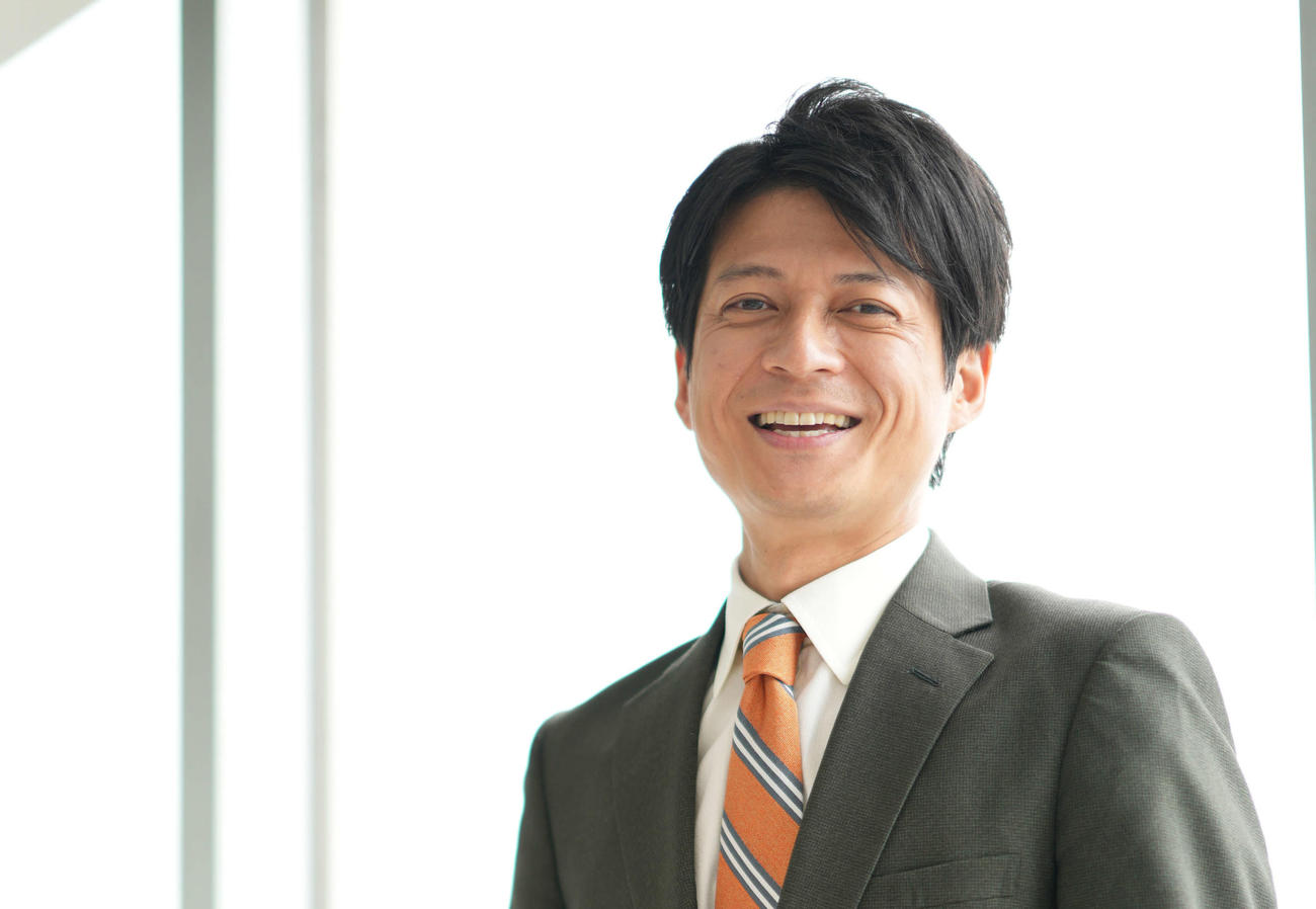 フジテレビ倉田大誠アナウンサー（2021年10月撮影）