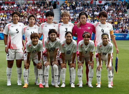 日本のブラジル戦スターティングメンバー（ロイター）