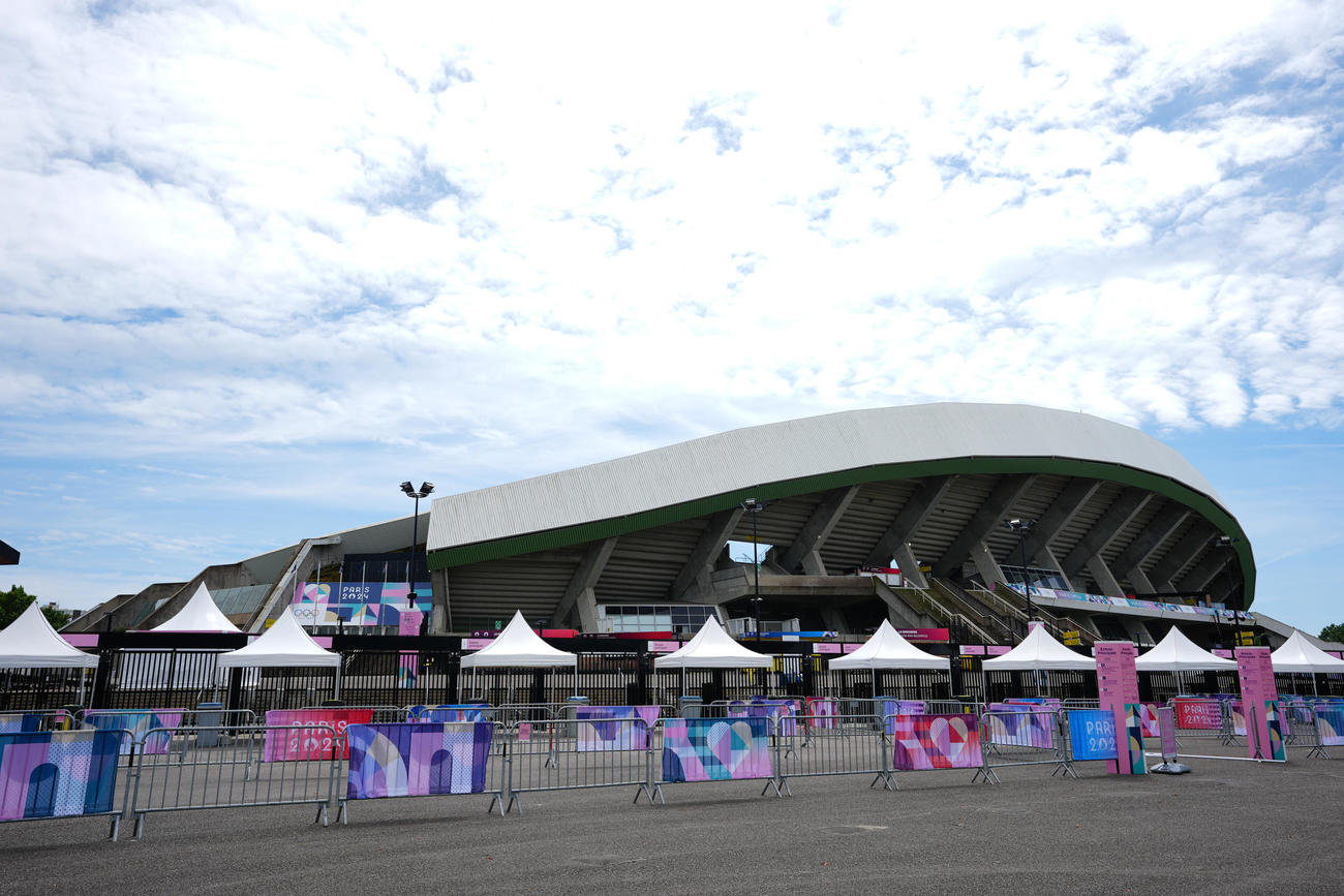 日本対スペイン　ボジョワール競技場（撮影・垰建太）