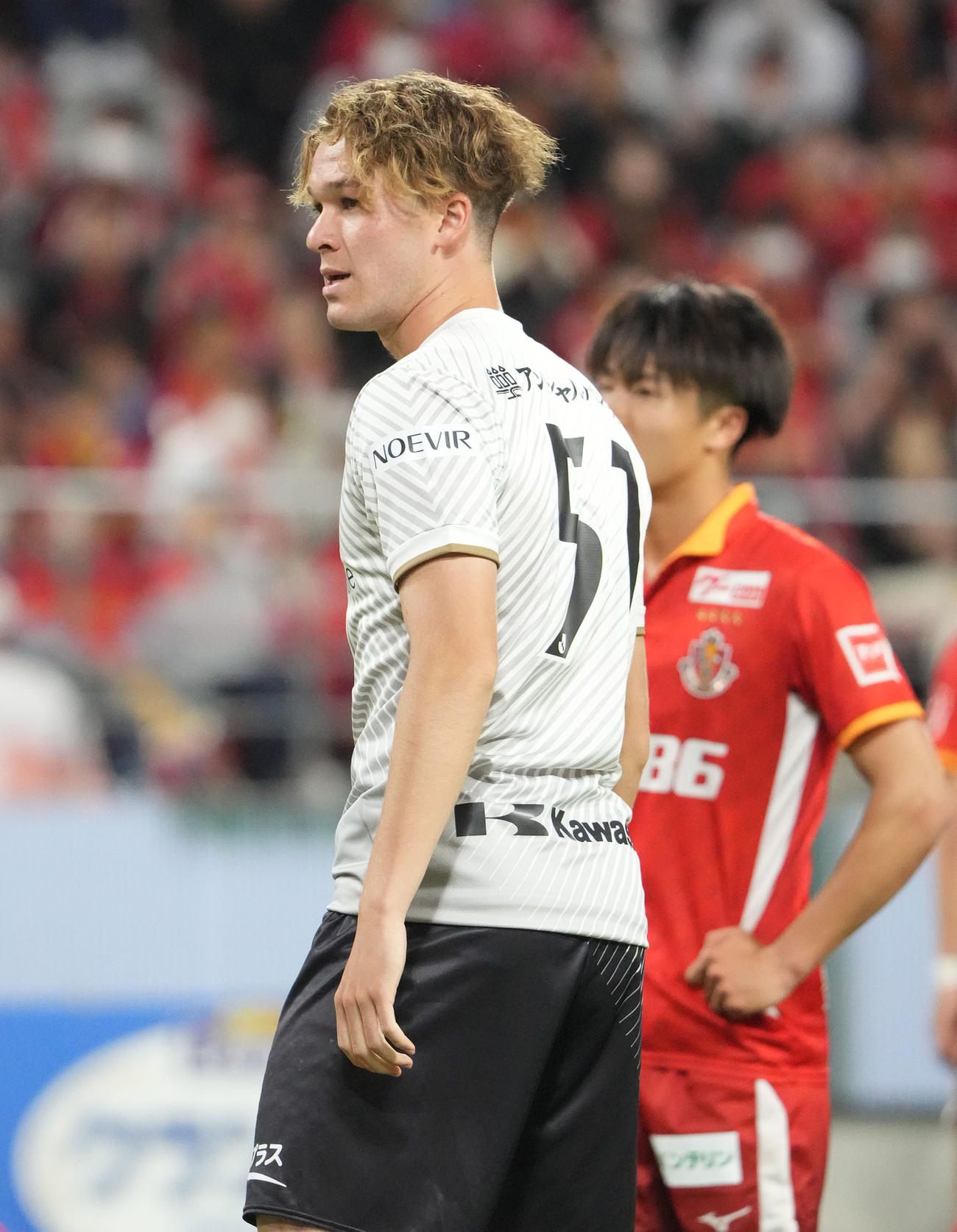 神戸DF本間ジャスティン（2023年5月24日撮影）