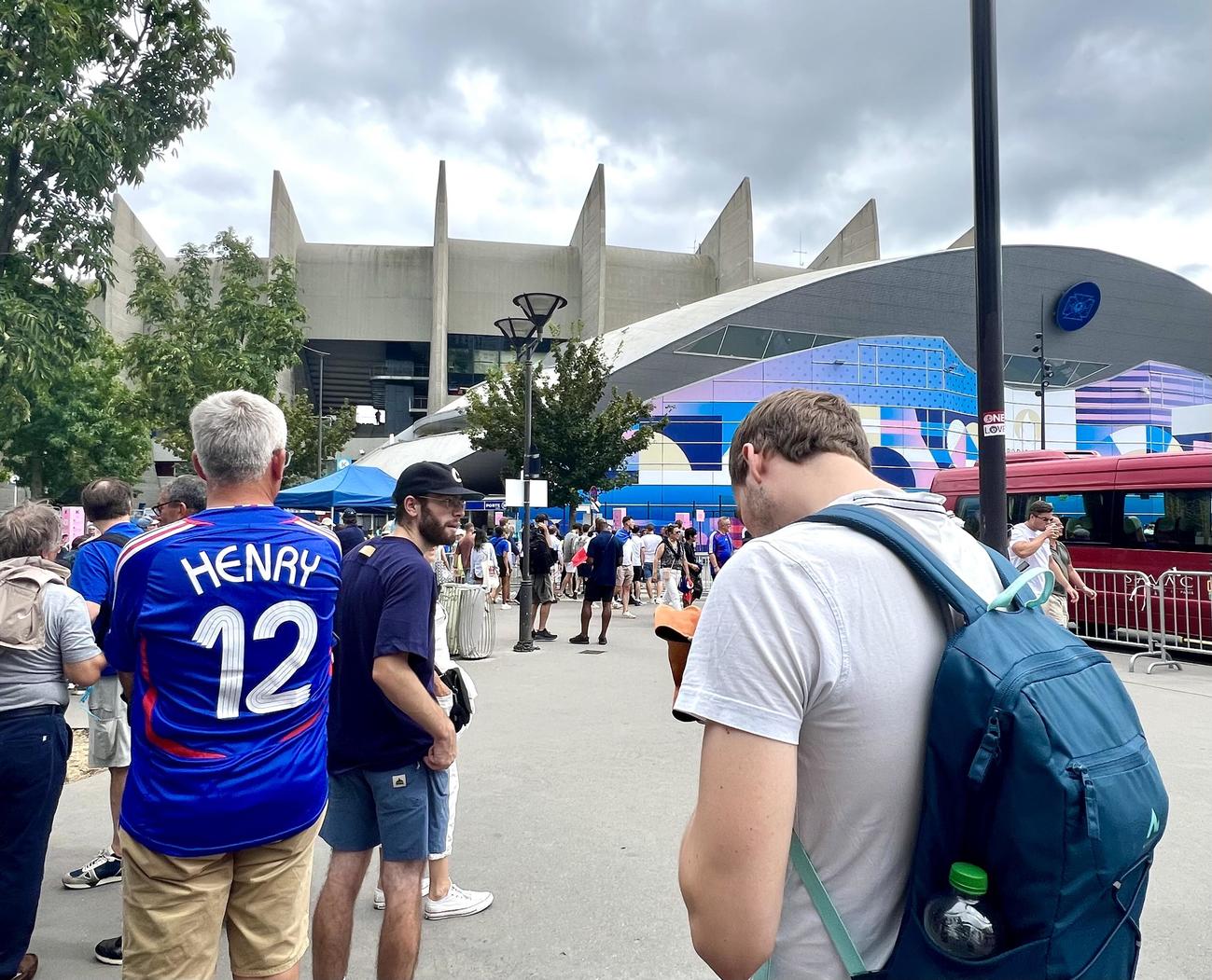 フランス対スペインの五輪男子サッカー決勝会場