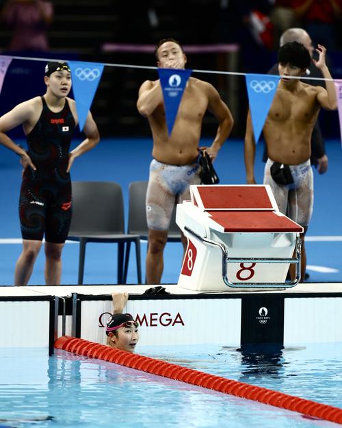 競泳】「得たものは恥ずかしさ」混合400リレーは決勝8位「後継者に