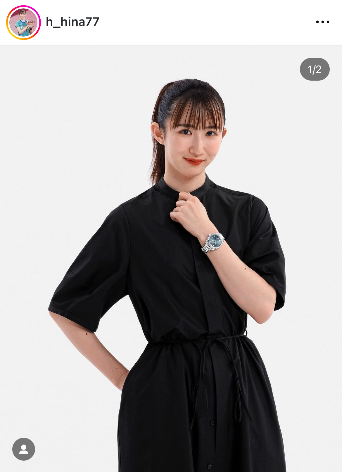 早田ひなのインスタグラムから