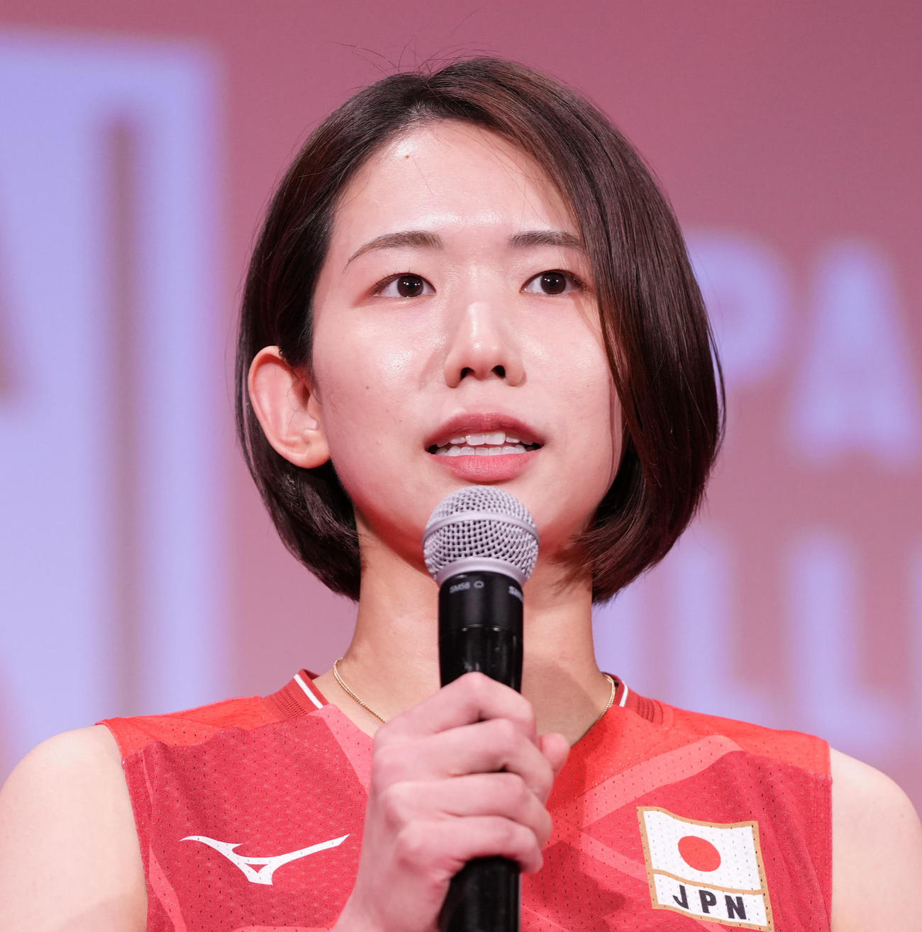 古賀紗理那（2024年7月8日撮影）