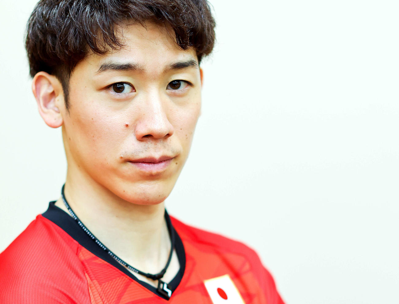 パリ五輪に向け意気込む男子バレー日本代表の石川祐（撮影・河田真司）