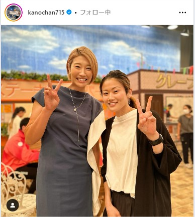 狩野舞子さんのインスタグラムから