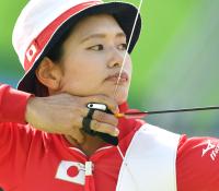 アーチェリー川中香緒里「不完全燃焼」の２回戦敗退 - アーチェリー : 日刊スポーツ