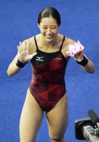 板橋美波８位80年ぶり入賞「次こそ金メダルを」 - 飛び込み : 日刊スポーツ