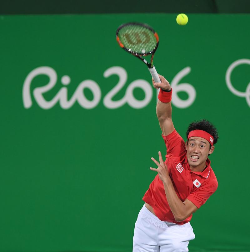 錦織が初のベスト４進出 メダル王手 準々決勝詳細 錦織圭 日刊スポーツ