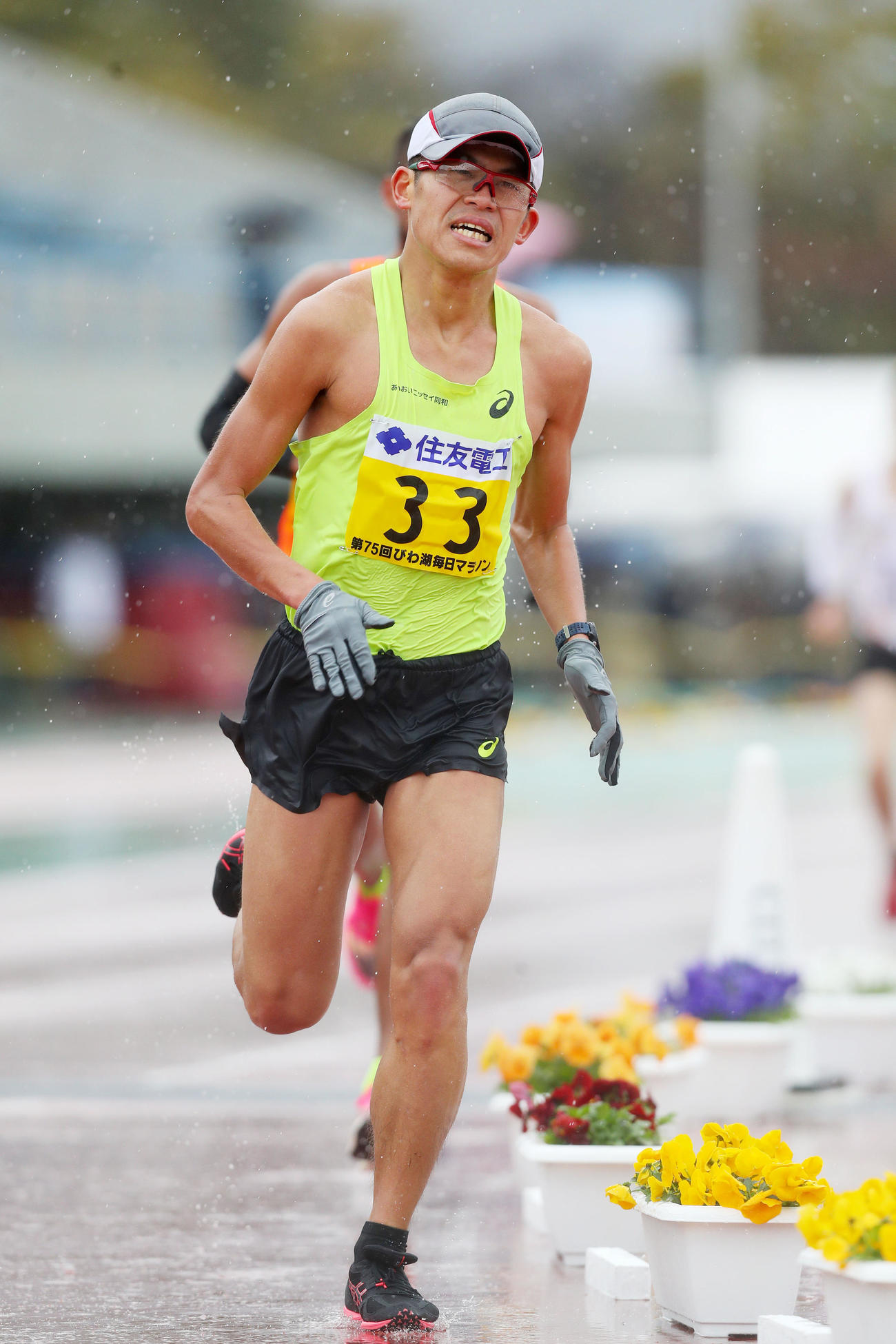 びわ湖毎日マラソン　25位に終わった川内優輝（撮影・前田充）