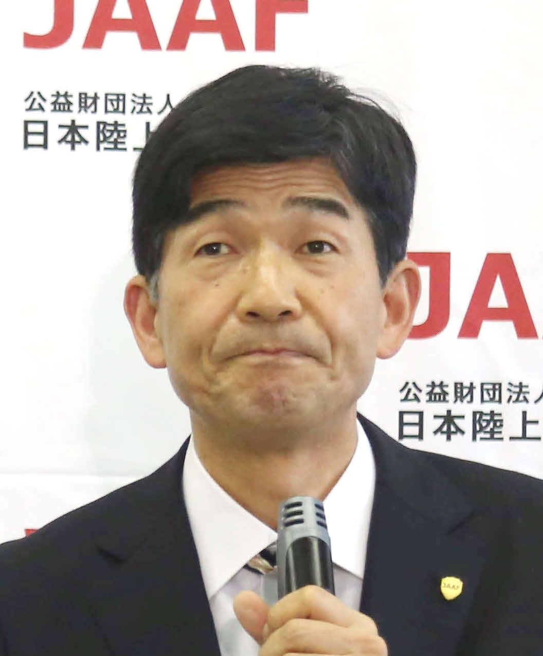 日本陸連の尾県貢専務理事（2018年12月20日撮影）