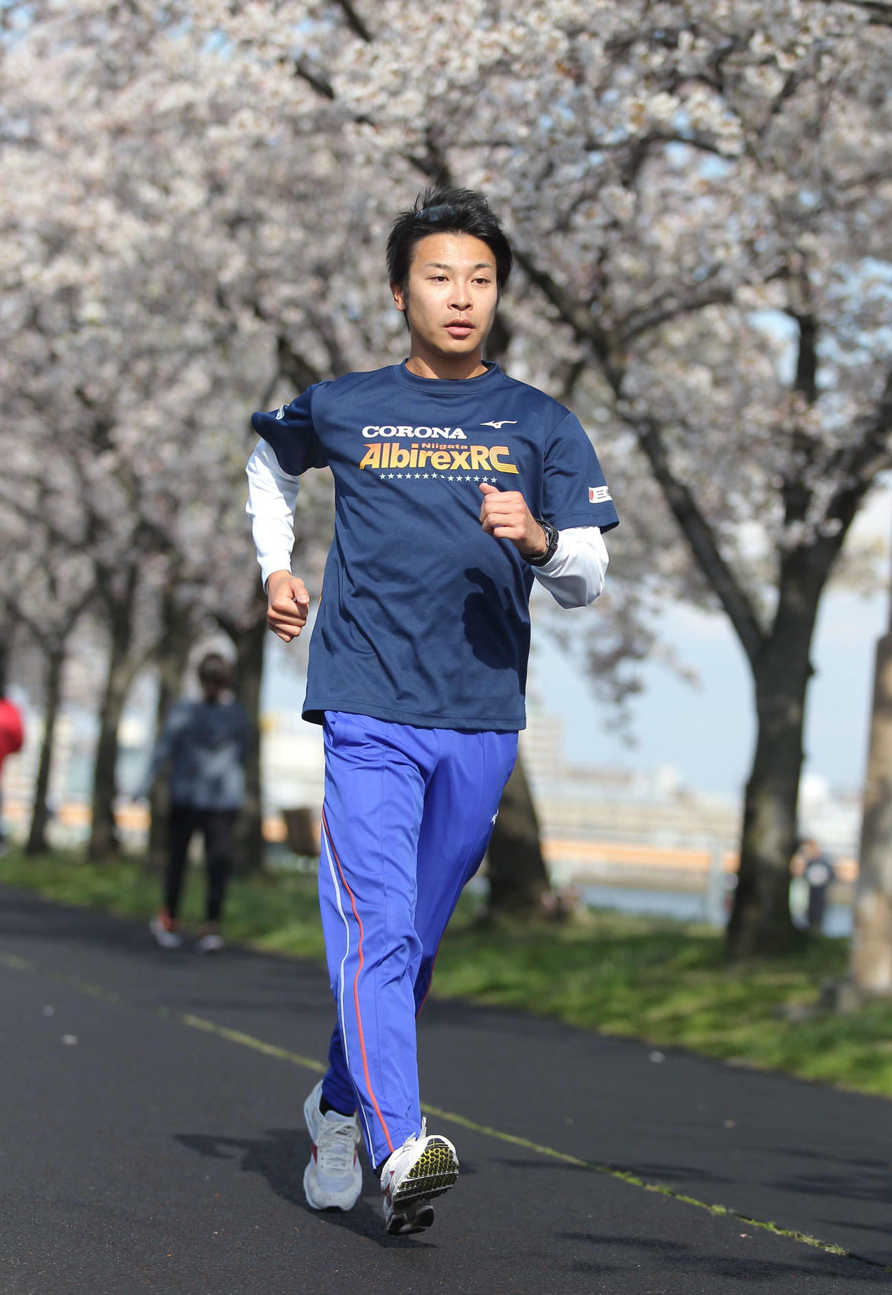 練習で東京五輪へ歩みを進める小林