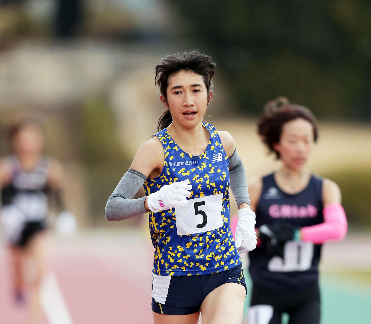 1万メートルを制した田中希実（撮影・前田充）