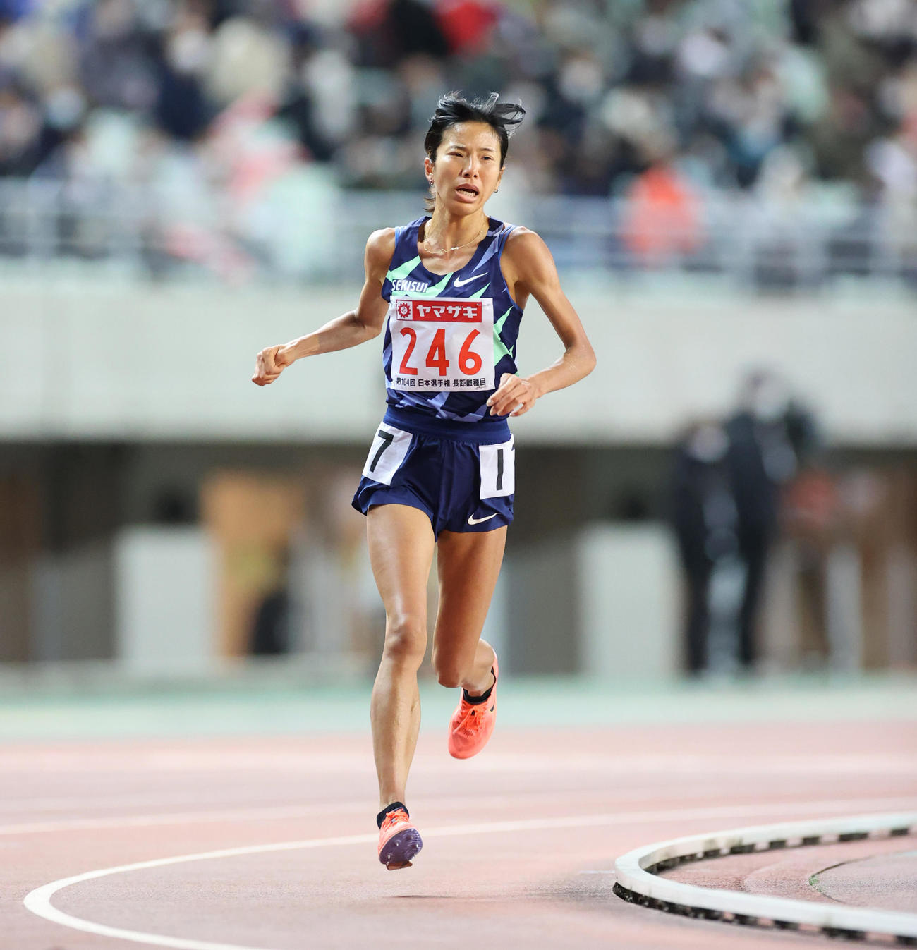 新谷仁美（2020年12月4日撮影）