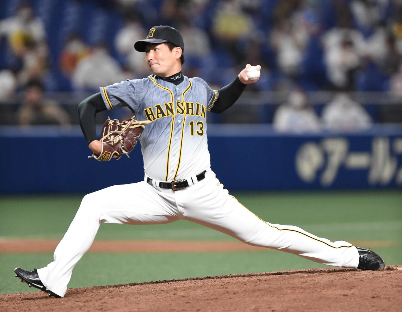 阪神岩崎優（6月22日撮影）