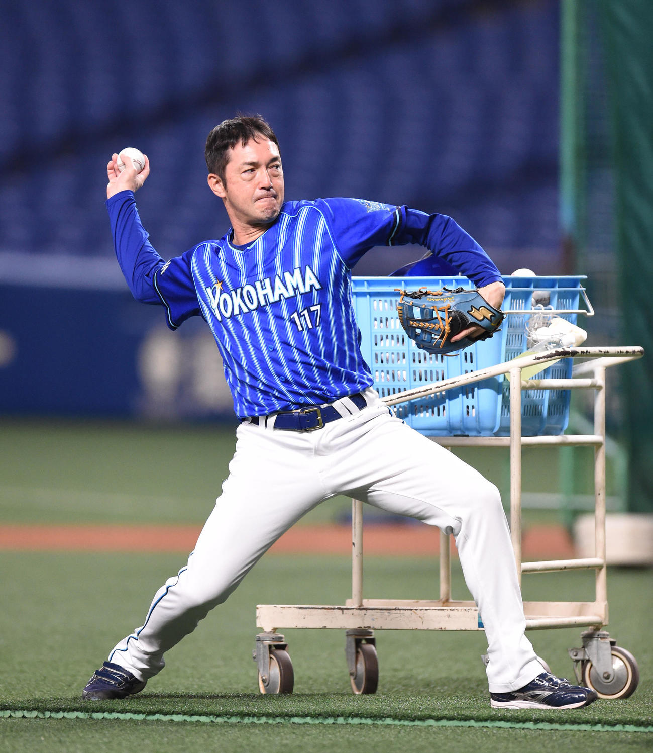 DeNA査定担当補佐兼打撃投手の福本氏