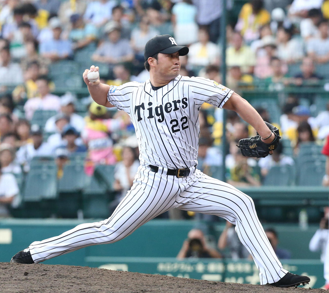 阪神時代の呉昇桓（15年9月撮影）