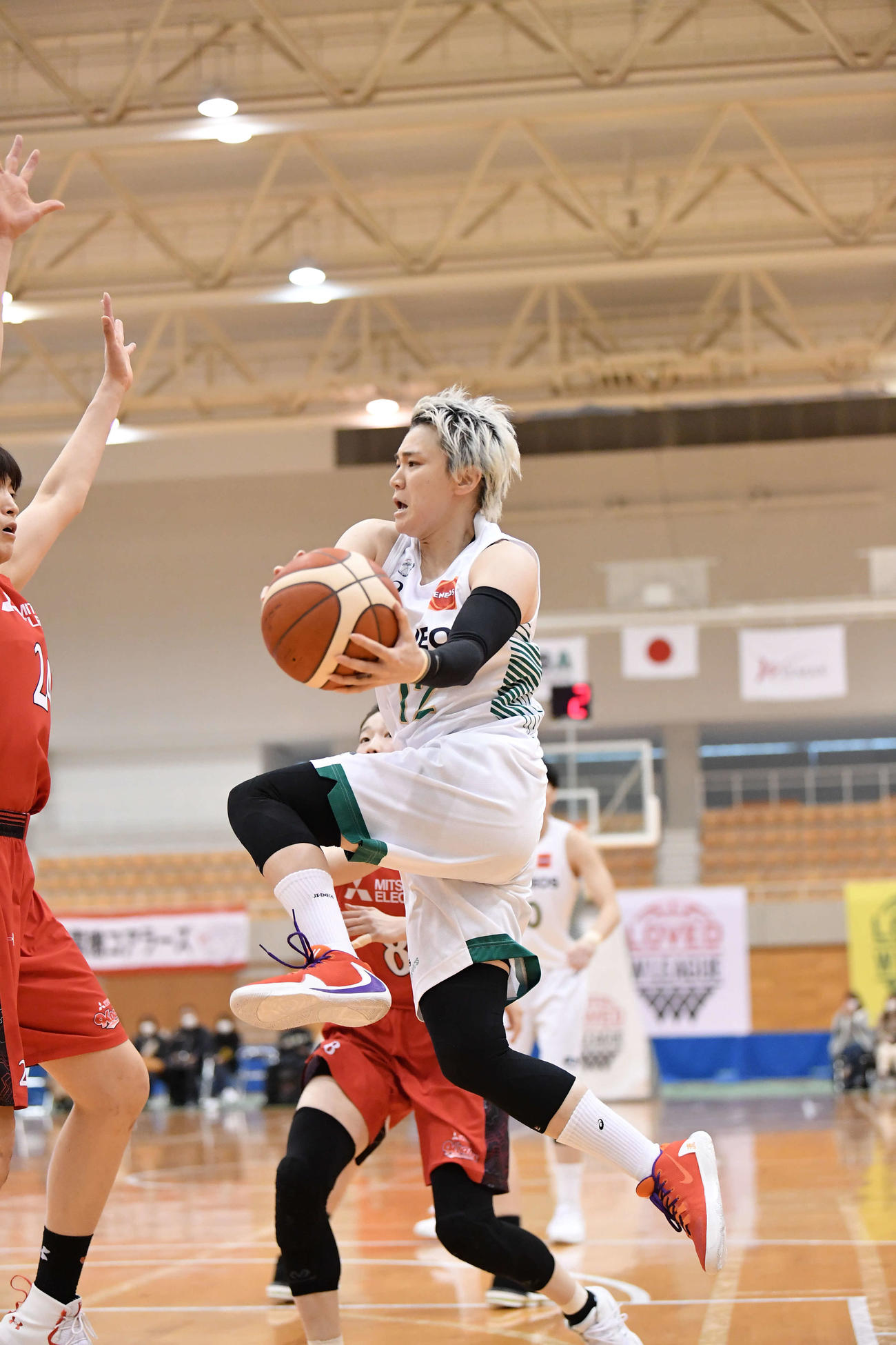 女子バスケットボールWリーグのJX－ENEOSを退団した日本代表候補の吉田（C）Wリーグ