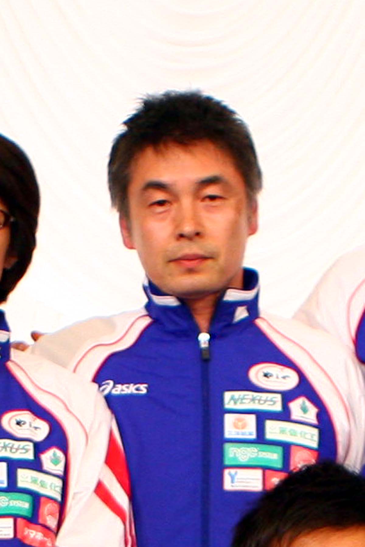 フェンシング北京五輪壮行会　フェンシング五輪代表・江村宏二監督（2008年7月28日撮影）