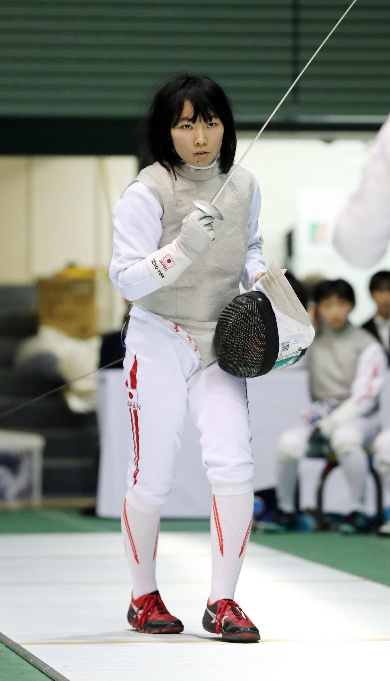 フェンシング女子フルーレ上野優佳（2018年12月7日）