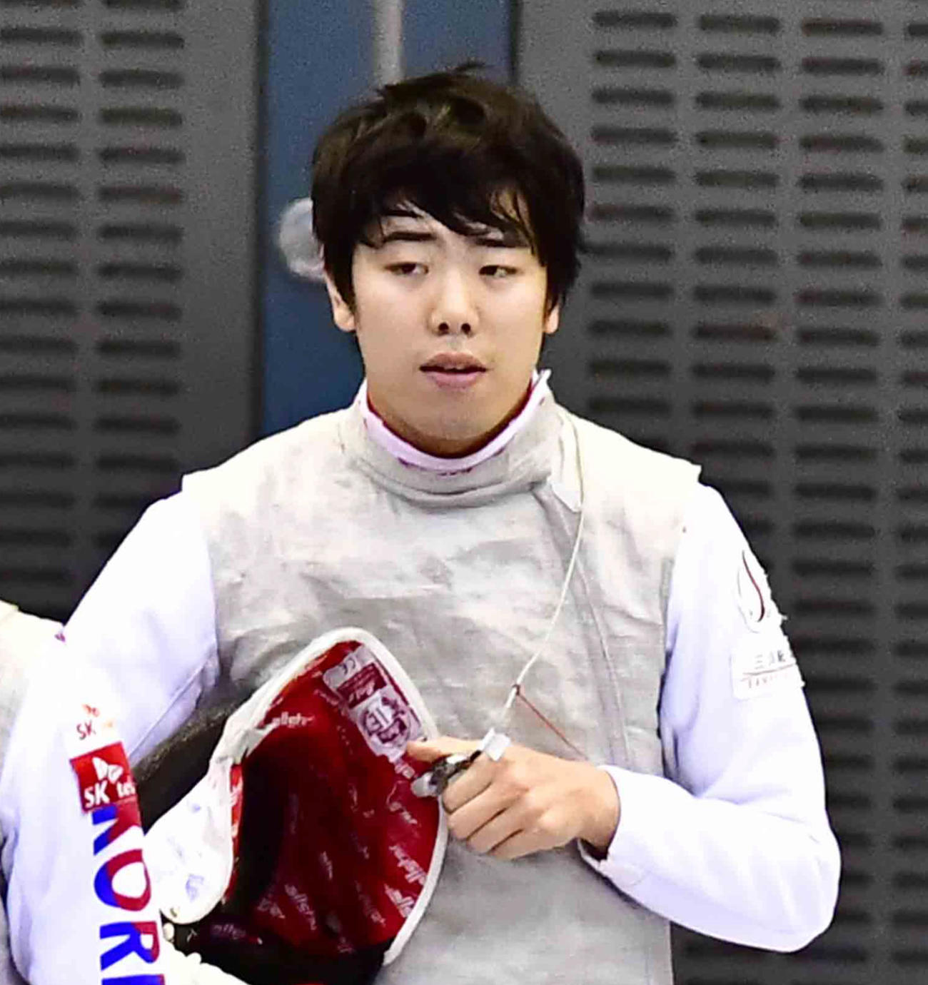 フェンシング、男子フルーレ敷根崇裕（2019年6月13日撮影）