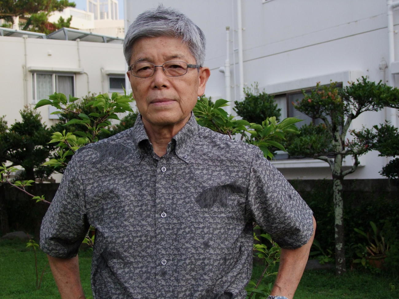 来年に延期された東京五輪の沖縄県聖火ランナーの1人、宮城勇さん