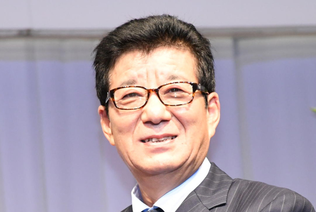 松井一郎氏（2019年10月8日撮影）