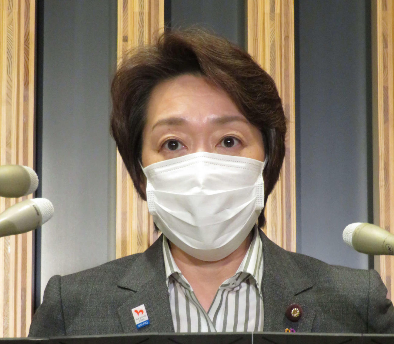 橋本聖子五輪相（21年2月撮影）