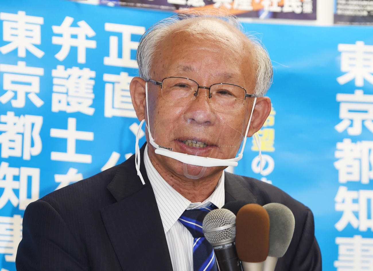 宇都宮健児氏（2020年7月5日撮影）