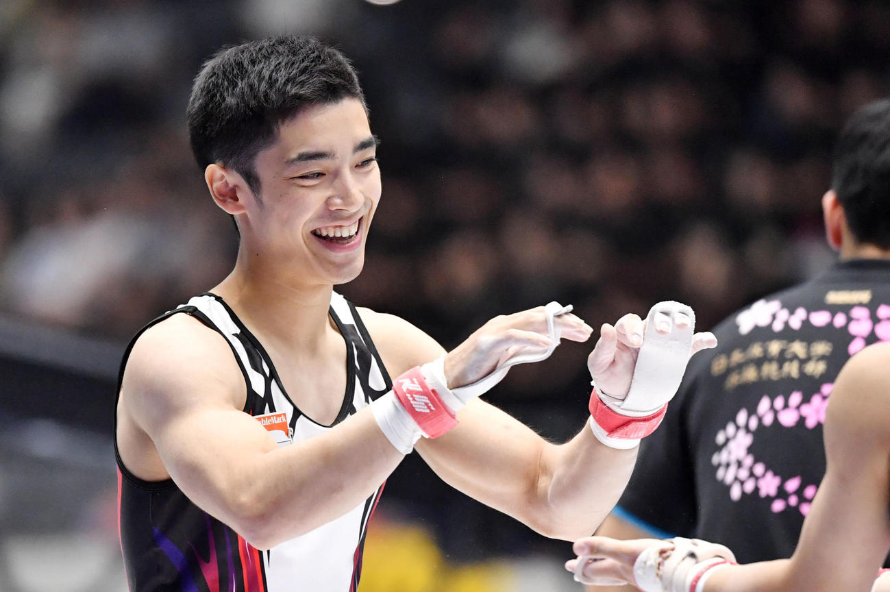 白井健三（2019年6月22日撮影）