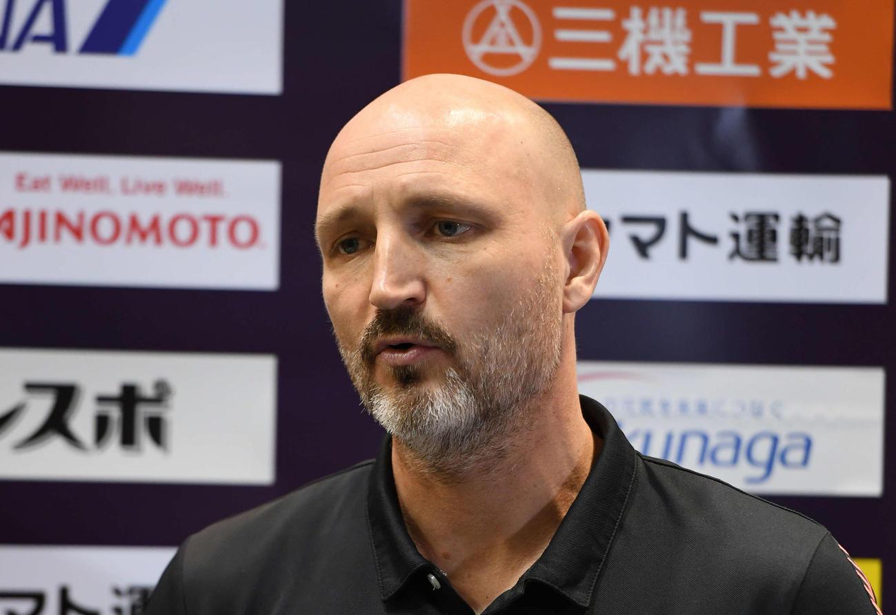 ハンドボール女子日本代表キルケリー監督（2019年11月18日撮影）