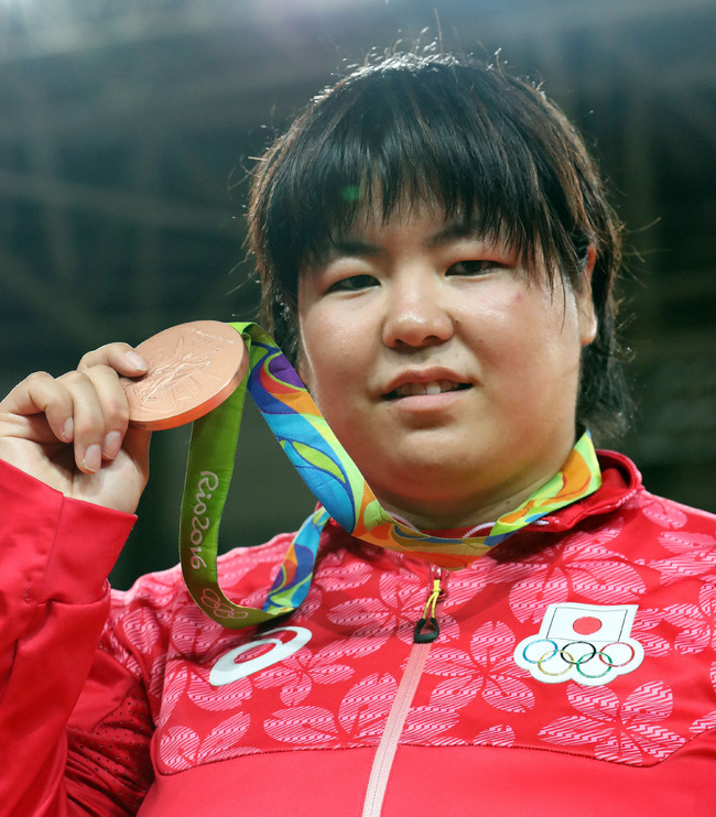 16年リオデジャネイロ五輪柔道女子78キロ超級で銅メダルを獲得した山部