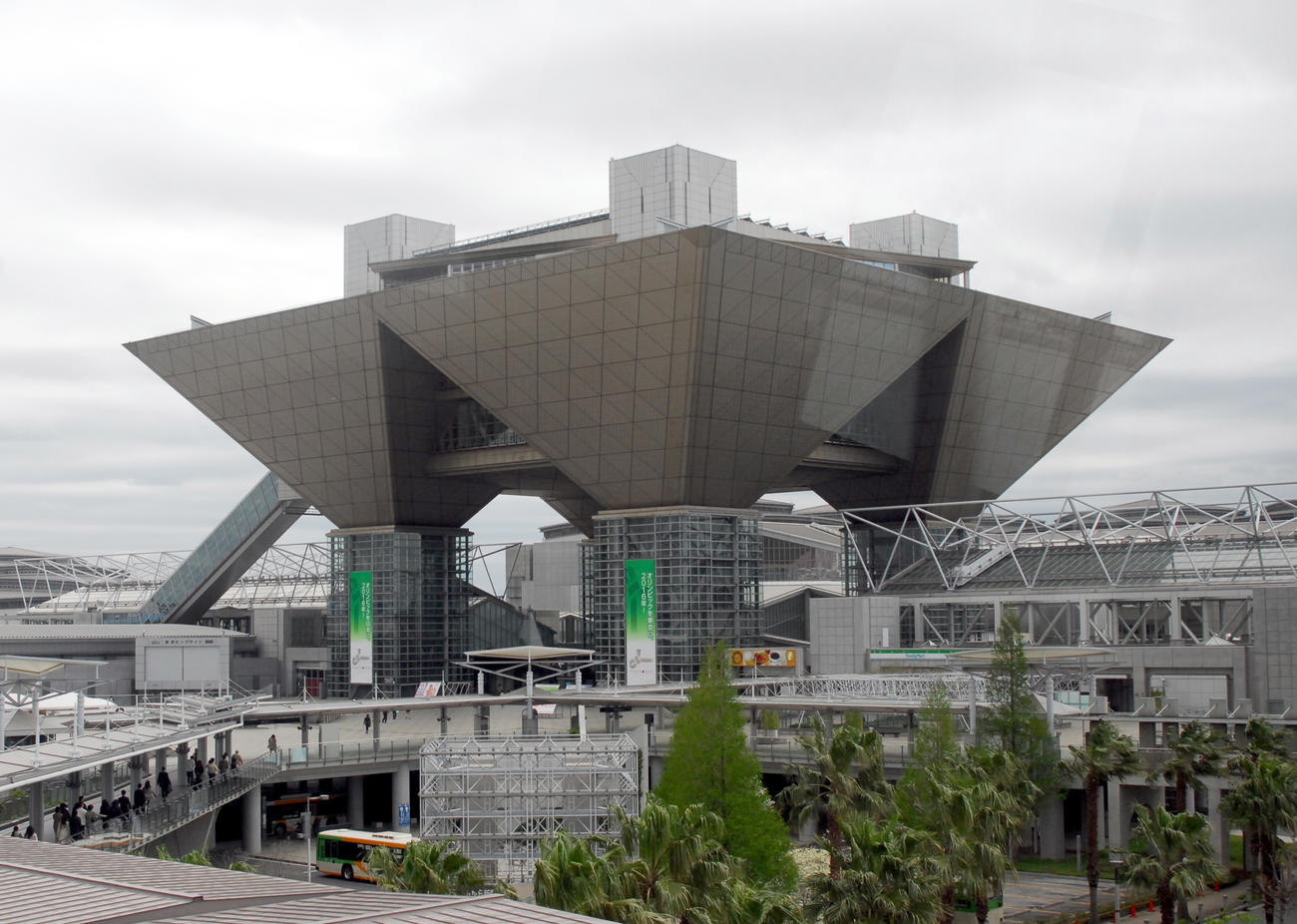 東京五輪のメインプレスセンター、国際放送センターが置かれる東京ビッグサイト