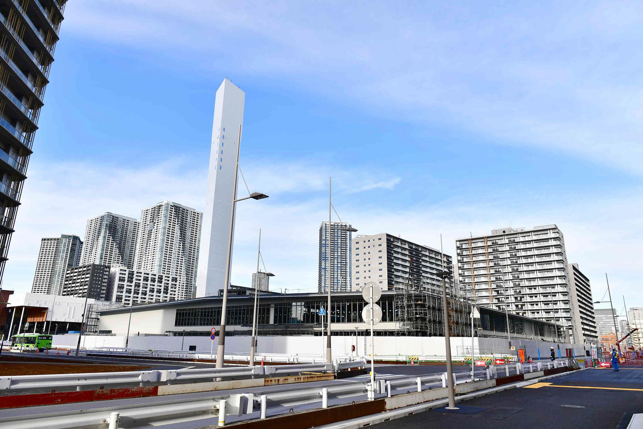晴海の五輪選手村